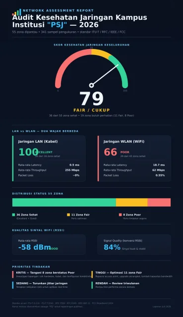Infografis Assessment Jaringan Psj